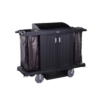 Housekeeping Trolley B- Plastic Black