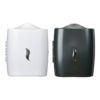 Disinfectant Gym wipes Dispenser White and Dark Gray
