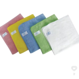 Microfiber cloth Green, Red, Blue